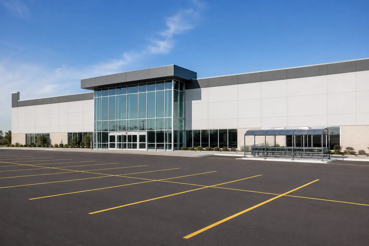 Completed Retail Building Construction installation by Ardenvale Construction