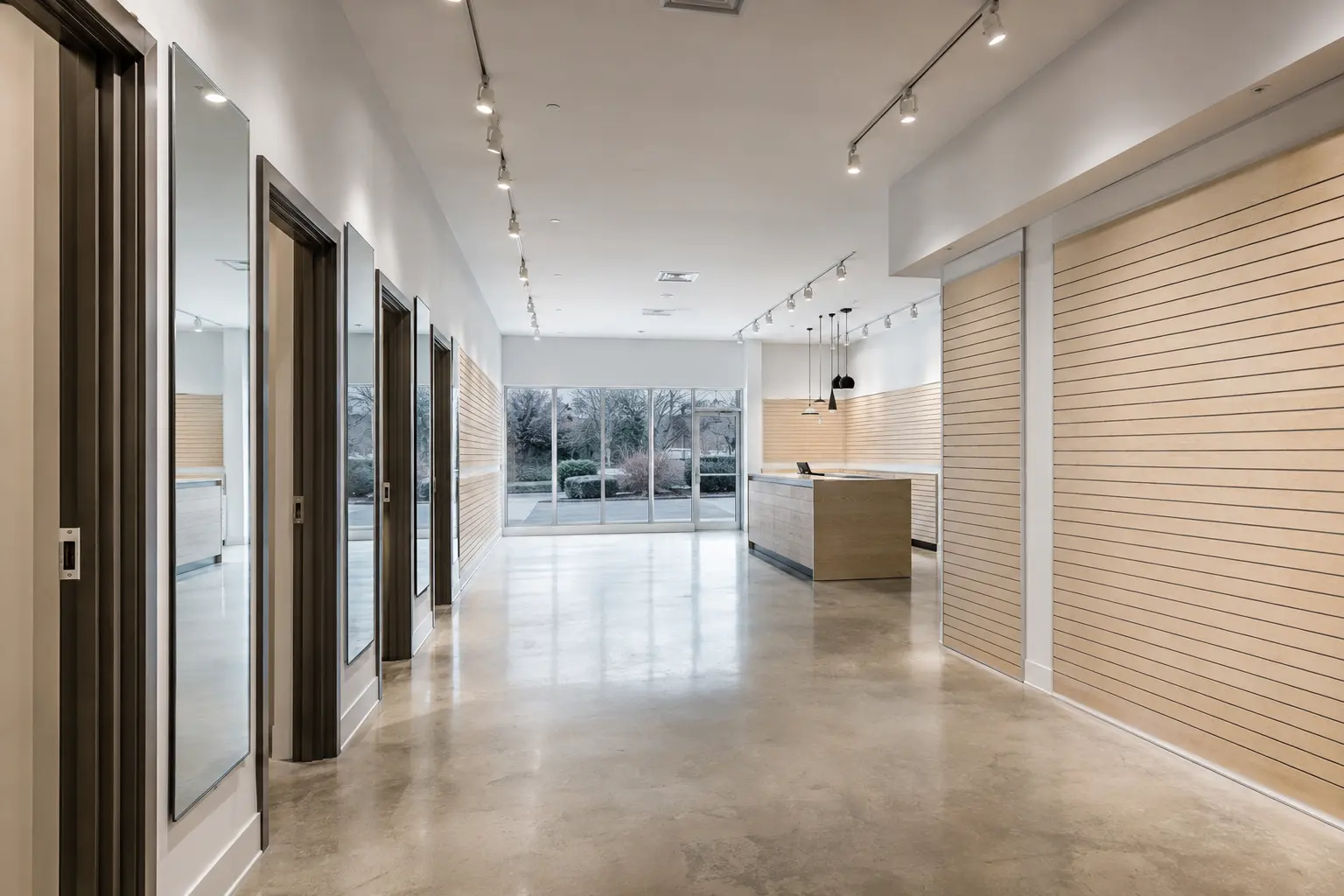 Retail Renovation in Aurora being built and completed on site by Ardenvale Construction