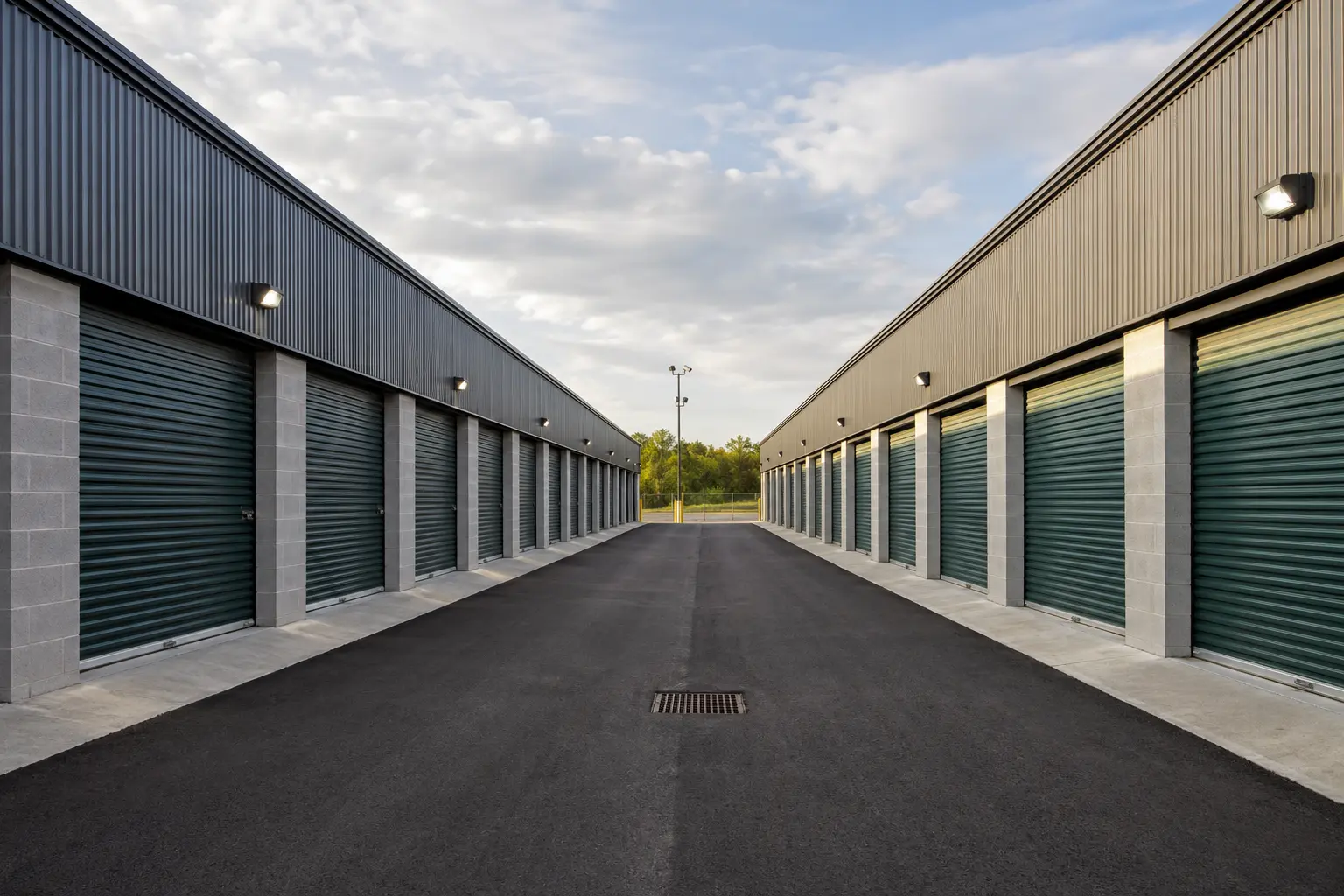 Self Storage Facility Construction in London being built and completed on site by Ardenvale Construction