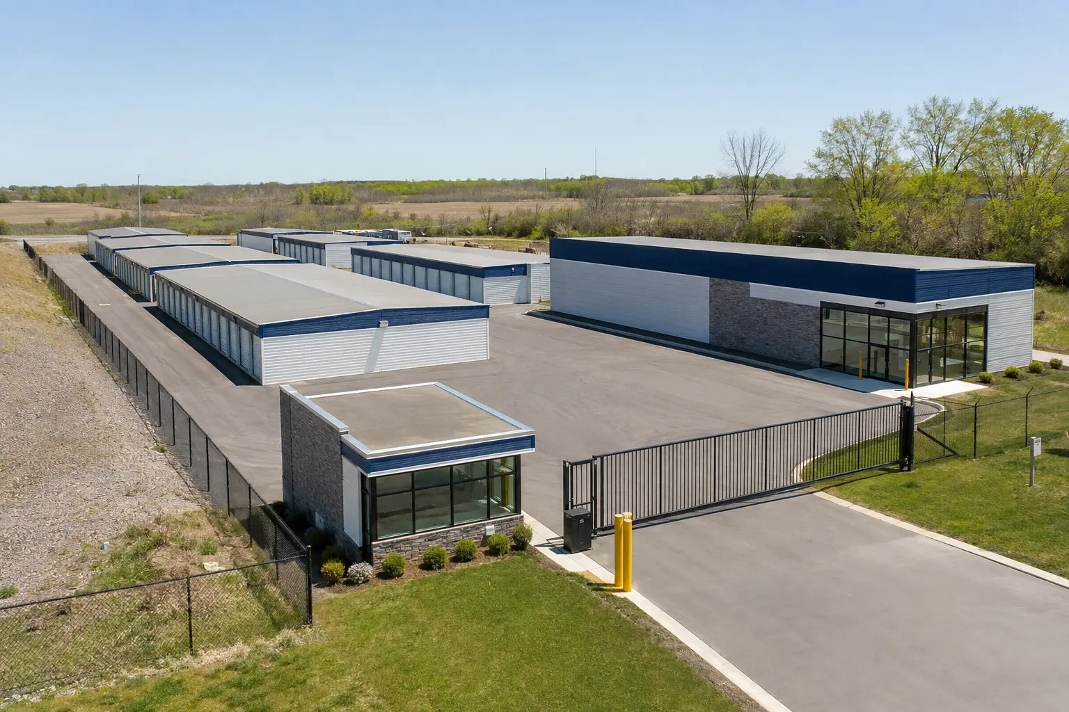 Self Storage Facility Construction in London, Ontario, completed by Ardenvale Construction