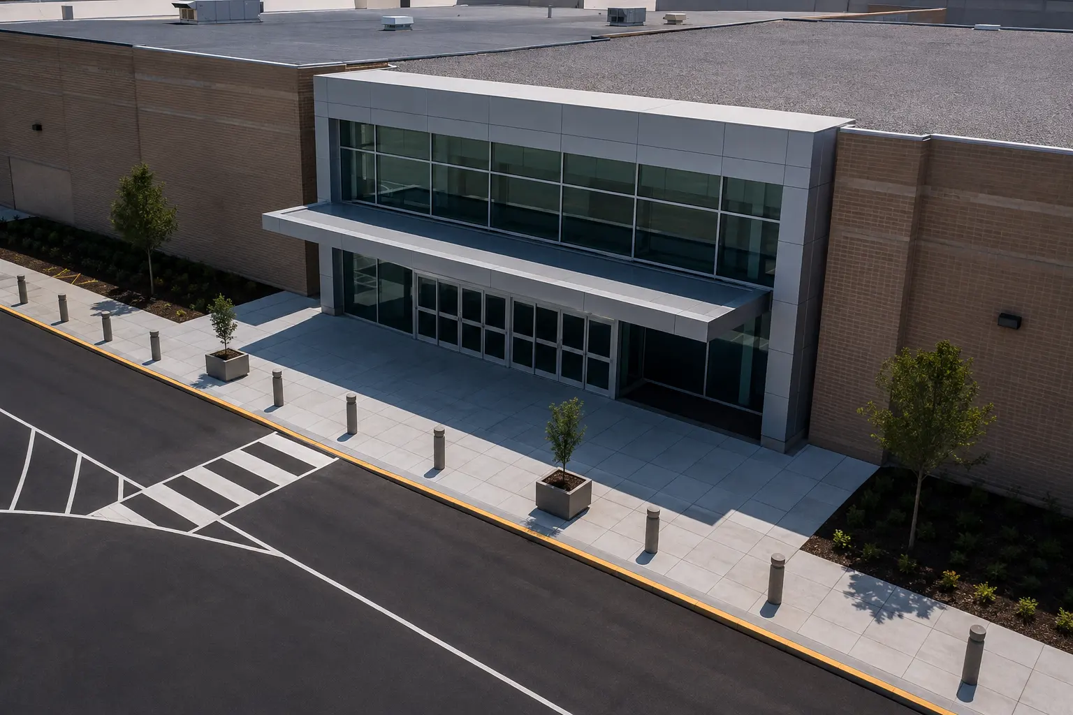 Shopping Mall Renovation in Pickering, Ontario, completed by Ardenvale Construction