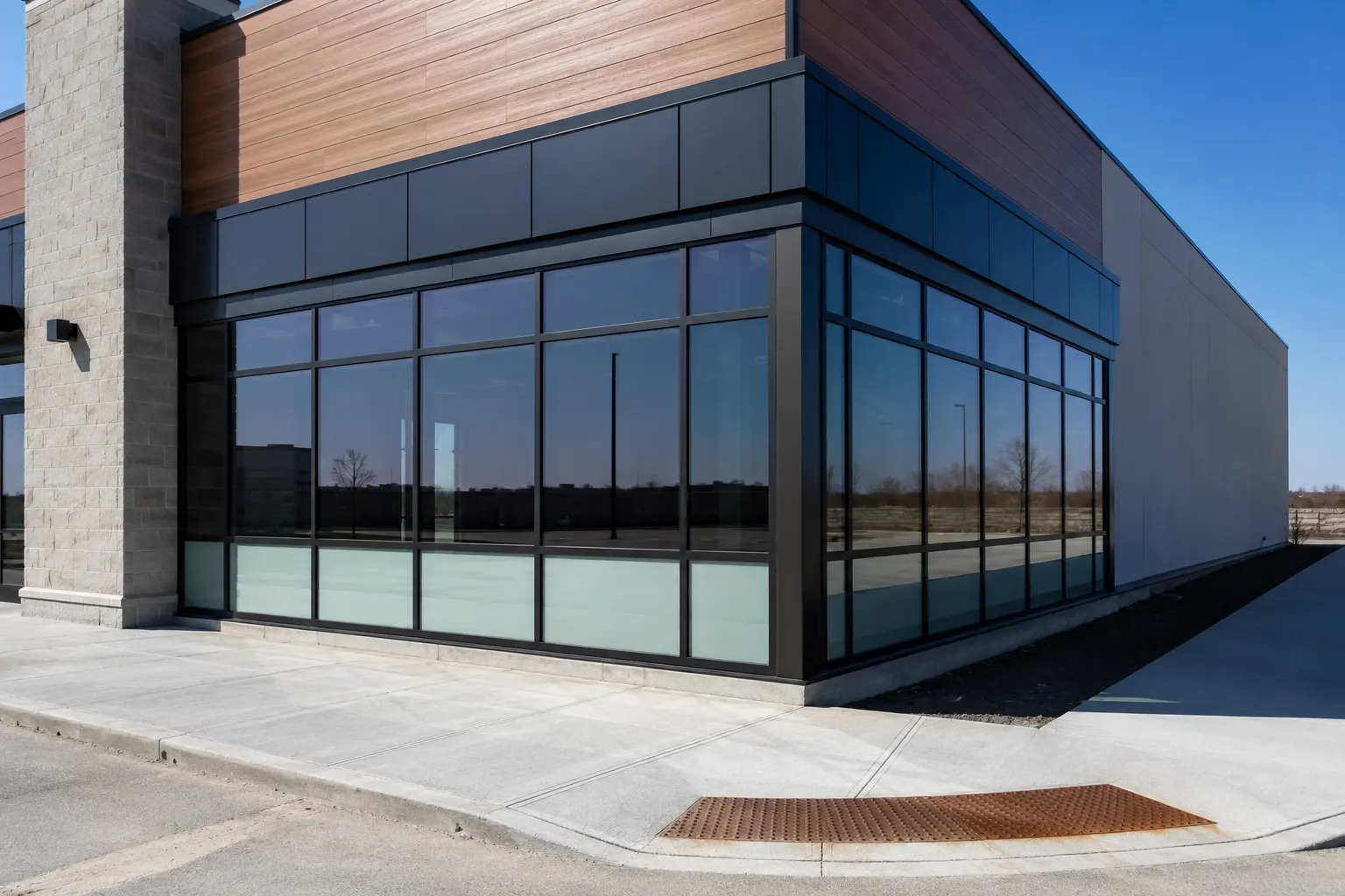Storefront Construction in Aldershot being built and completed on site by Ardenvale Construction