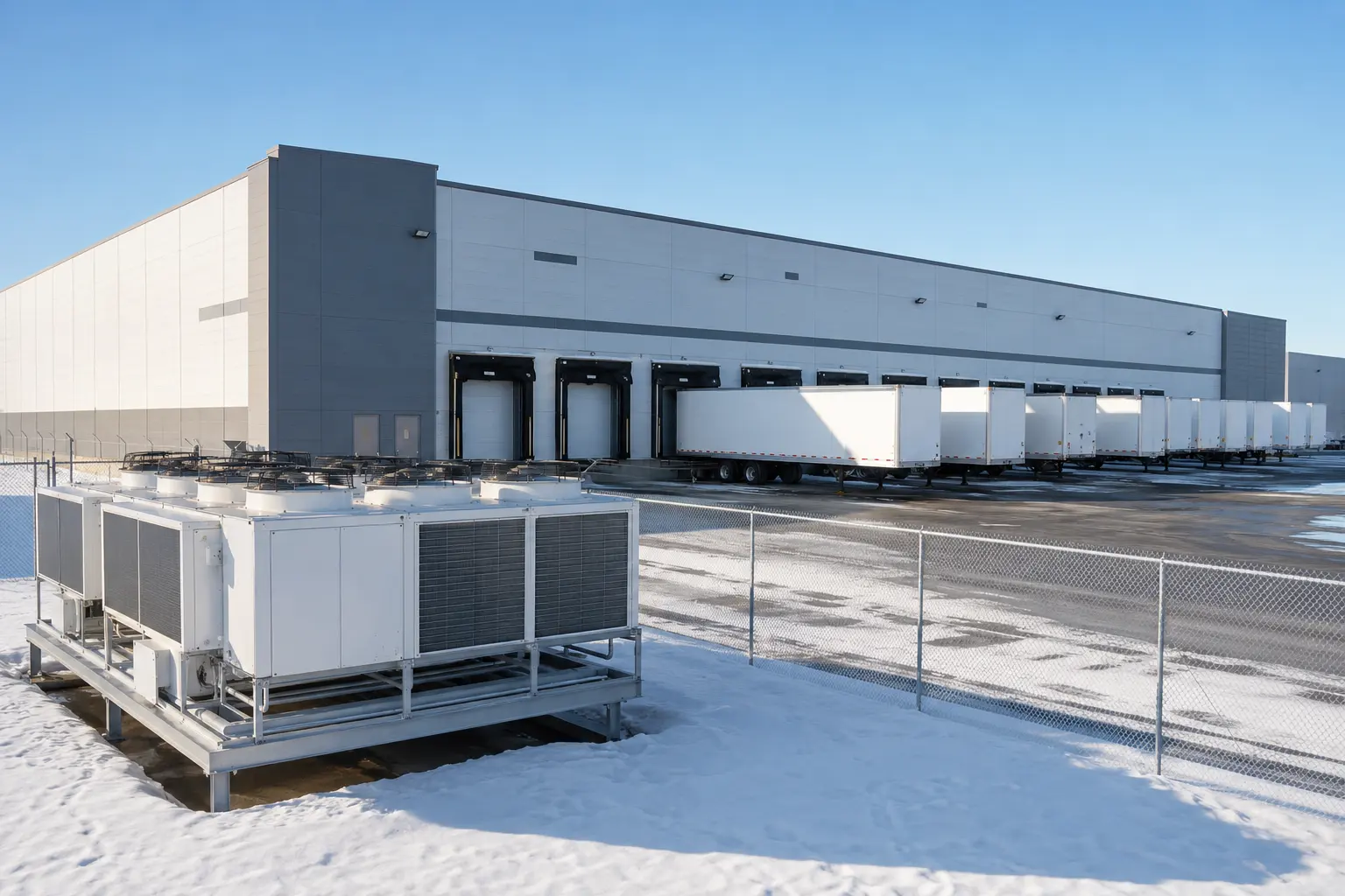 Where temperature controlled warehouse construction is needed in Dundas by Ardenvale Construction