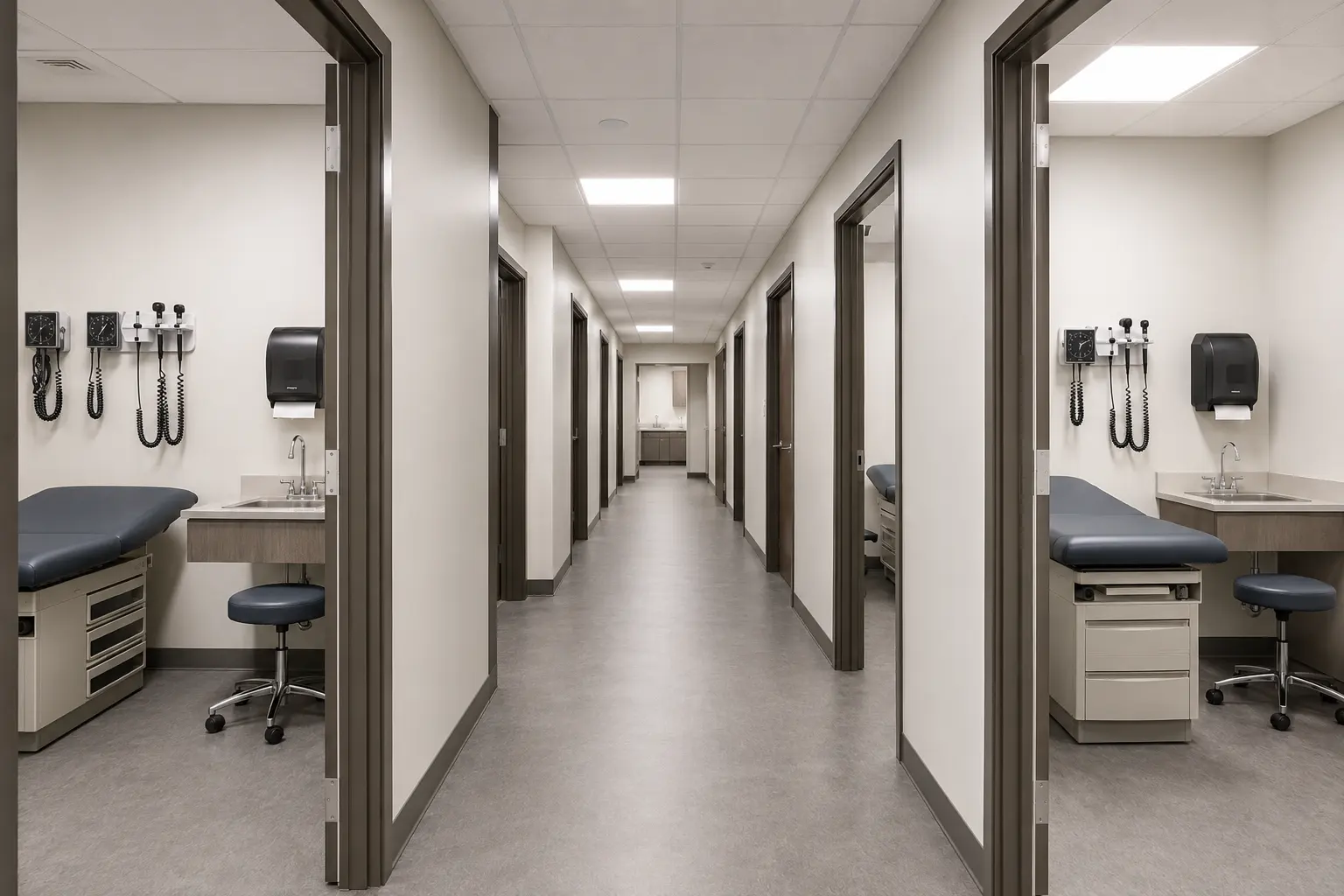 Urgent Care Construction across Downsview property by Ardenvale Construction