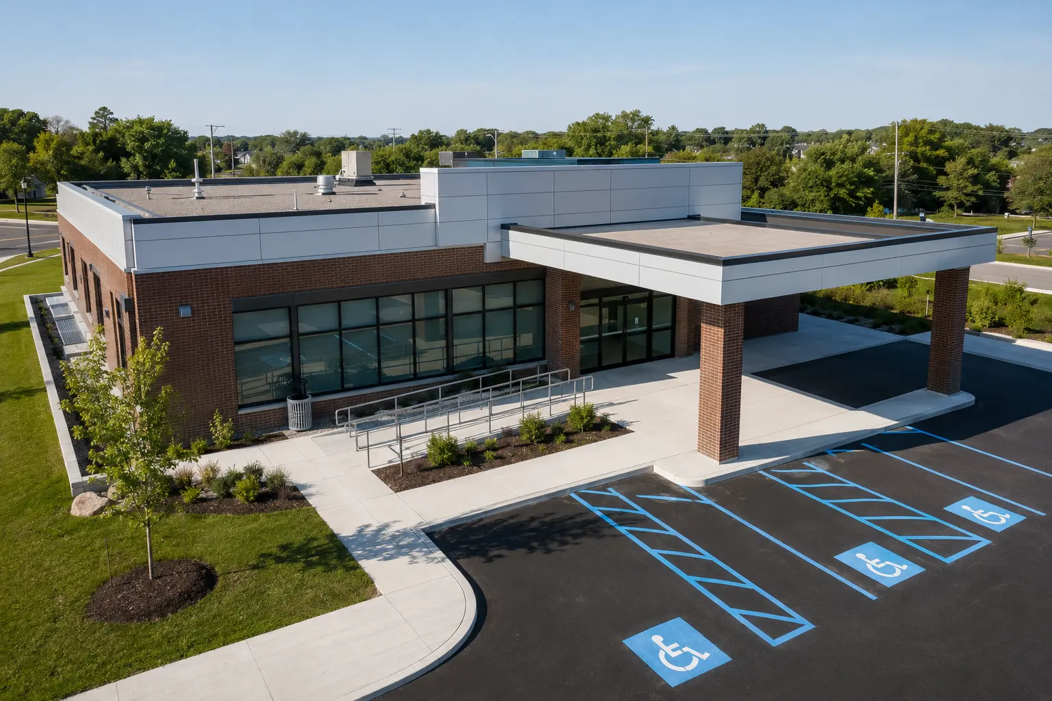 Urgent Care Construction in Downsview, Ontario, completed by Ardenvale Construction