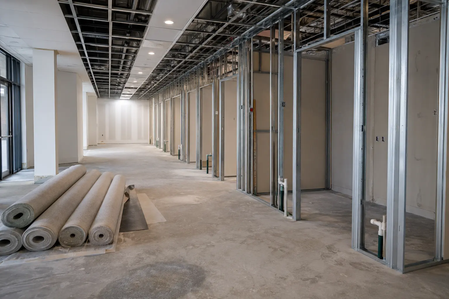 The King City market for walk in clinic construction by Ardenvale Construction